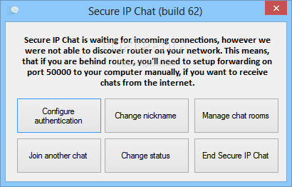 Secure IP Chat