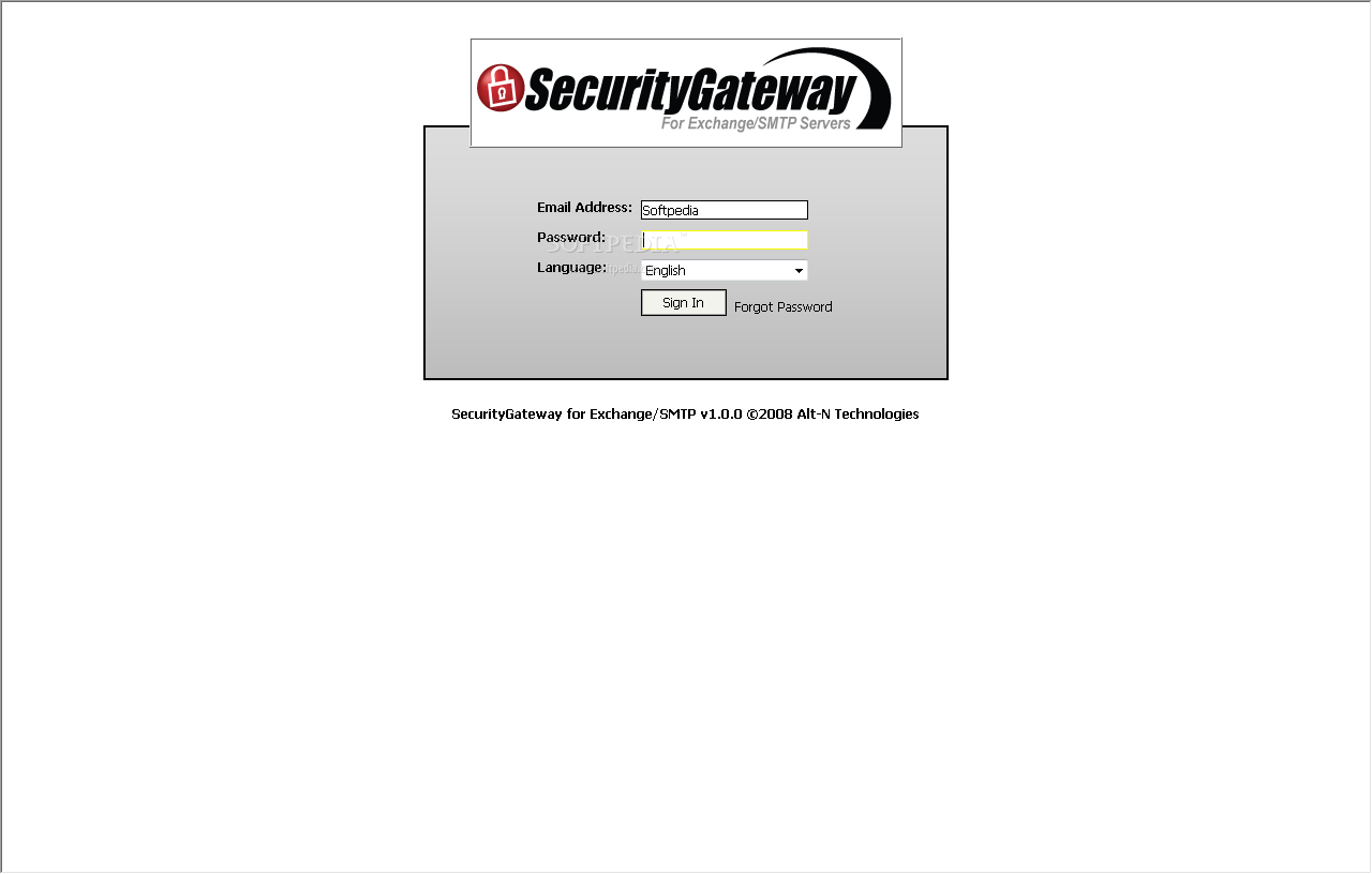 SecurityGateway for Exchange/SMTP