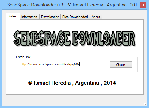 SendSpace Downloader
