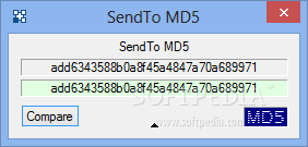 SendTo MD5 Portable