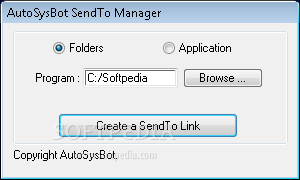 SendTo Manager