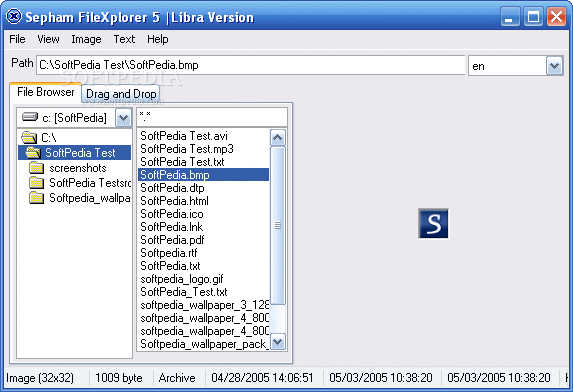 Sepham FileXplorer Libra Version