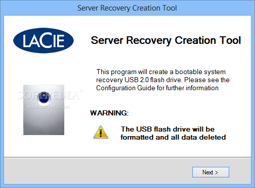 Server Recovery Creation Tool