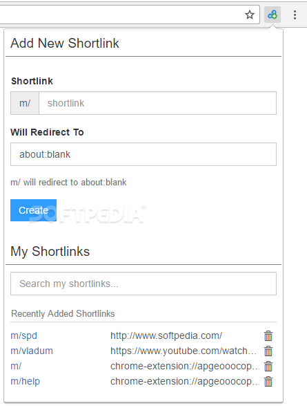 ShortLink for Chrome