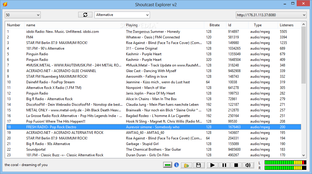 Shoutcast Explorer