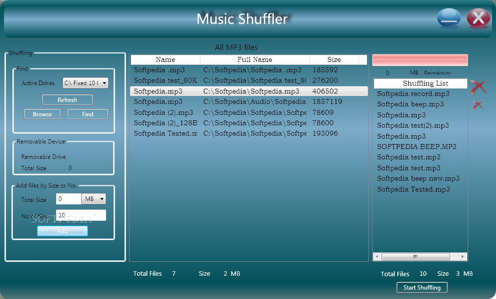 Music Shuffler (formerly Shuffling)