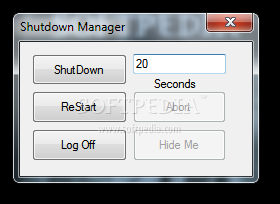 ShutDown Manager