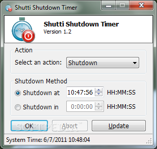 Shutti Shutdown Timer