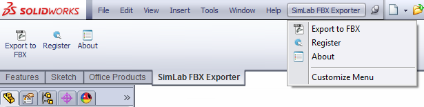 SimLab FBX Exporter for SolidWorks