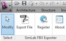 SimLab FBX Exporter for Revit
