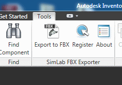 SimLab Fbx Exporter for Inventor
