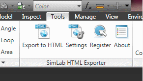 SimLab HTML Exporter for Inventor
