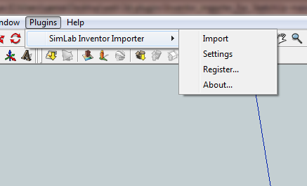 SimLab Inventor Importer for SketchUp