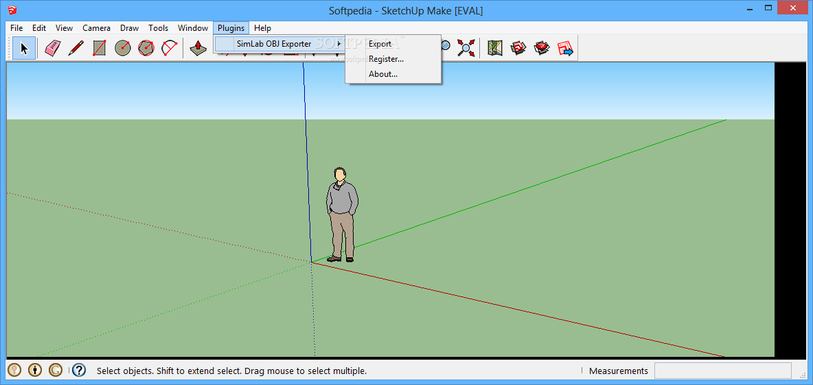 SimLab OBJ Exporter for SketchUp