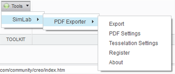SimLab PDF Exporter for PTC