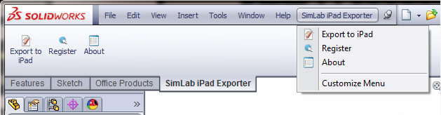 SimLab iPad Exporter for SolidWorks