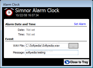 Simnor Alarm Clock