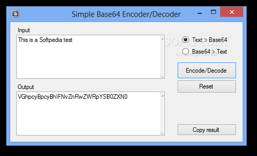 Simple Base64 Encoder/Decoder