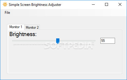 Simple Screen Brightness Adjuster