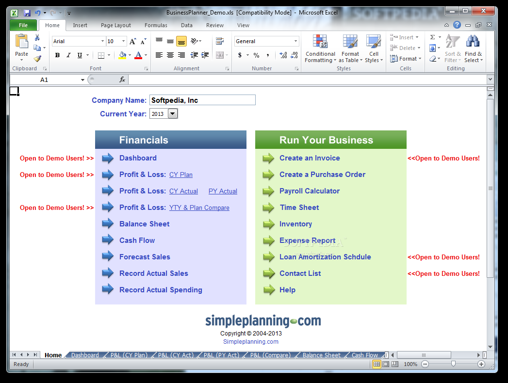 Simpleplanning Business Planner