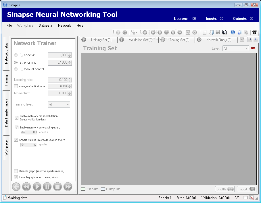 Sinapse Neural Networking Tool