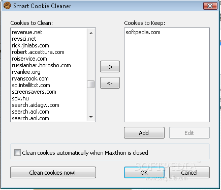 Smart Cookie Cleaner