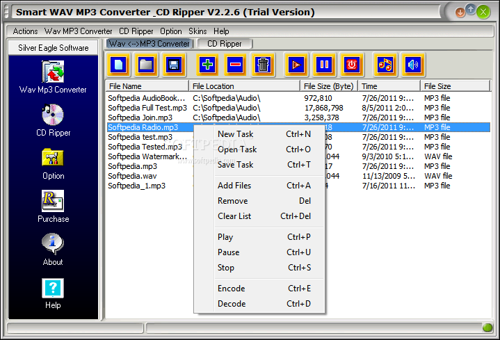 Smart Wav MP3 Converter & CD Ripper