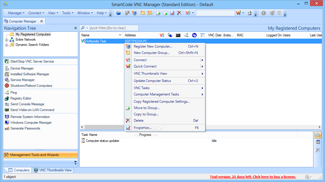 Top 35 Network Tools Apps Like SmartCode VNC Manager Standard Edition - Best Alternatives