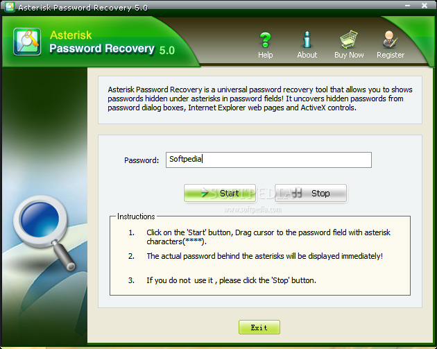 Asterisk Password Recovery
