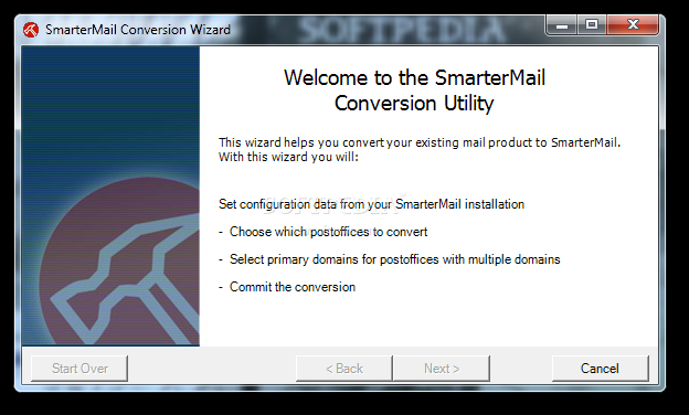 SmarterMail Conversion Wizard for MailEnable