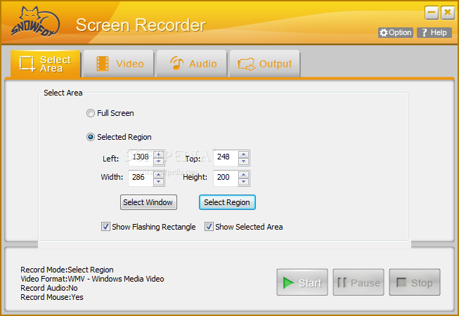 SnowFox Screen Recorder