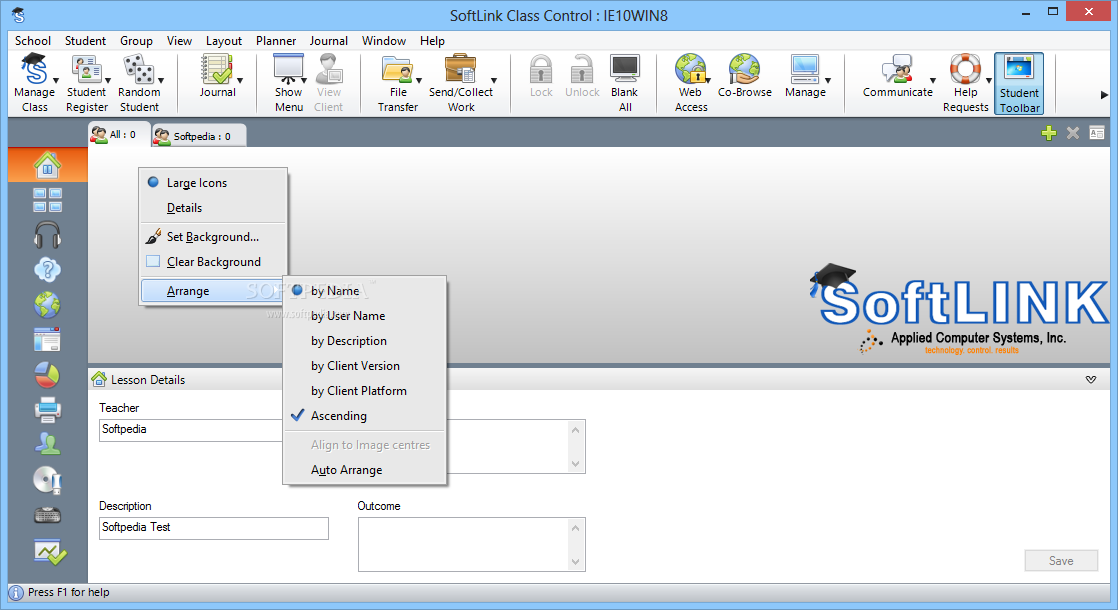 SoftLink Class Control