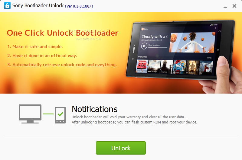 Sony Bootloader Unlock
