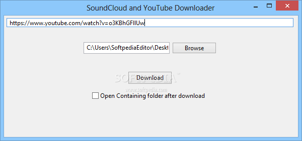 SoundCloud and Youtube Downloader