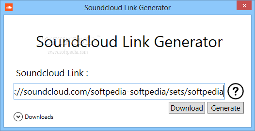 Soundcloud Link Generator