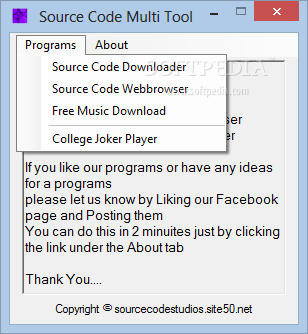 Source Code Multi Tool