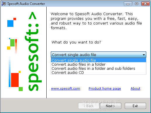 Spesoft Audio Converter