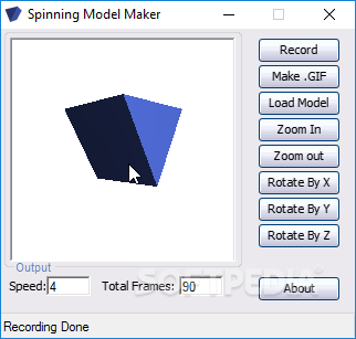 Spinning Model Maker