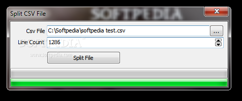 Split CSV File