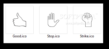 Standard Hand Icons