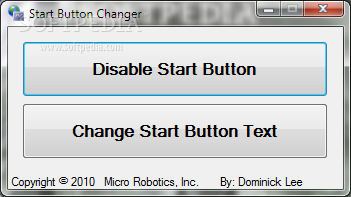 Start Button Changer