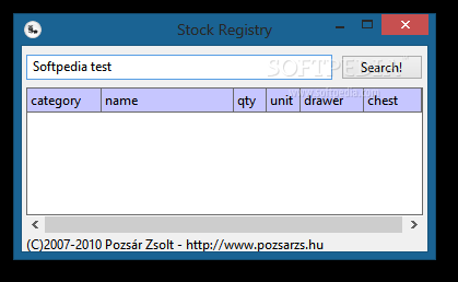 Stock Registry