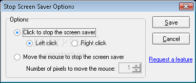 Stop Screen Saver