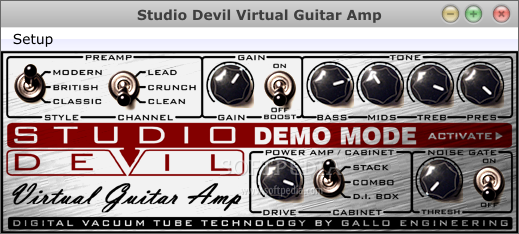 Studio Devil Virtual Guitar Amp