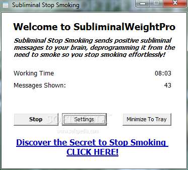 Subliminal Stop Smoking