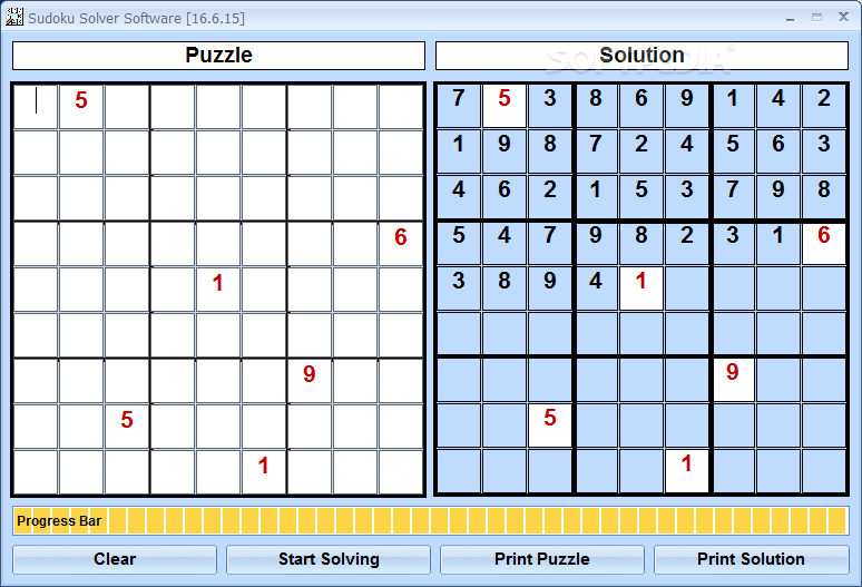 Sudoku Solver Software