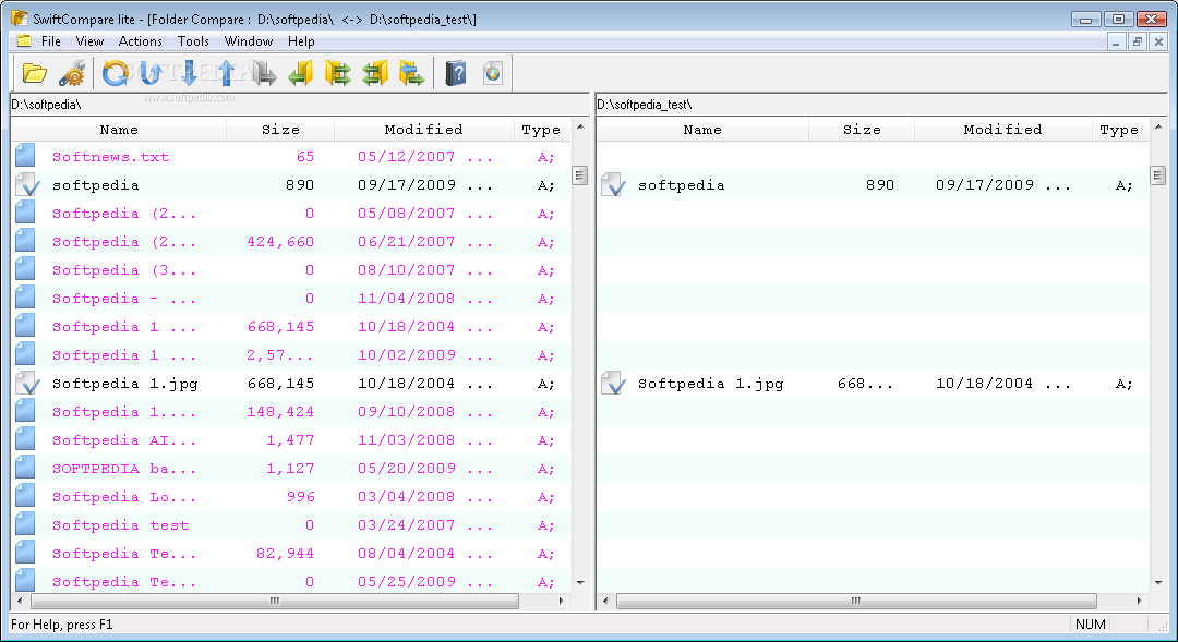 SwiftCompare lite