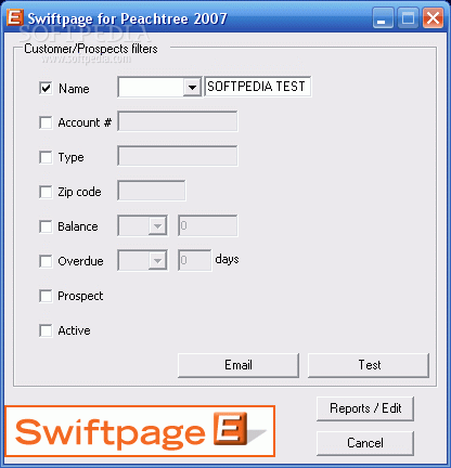 Swiftpage for Peachtree