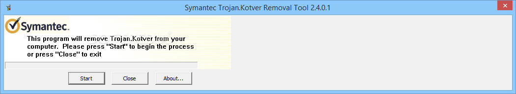 Symantec Trojan.Kotver Removal Tool