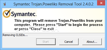 Symantec Trojan.Poweliks Removal Tool